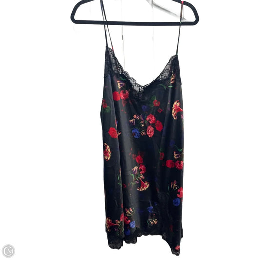 Top Sleeveless By Inc In Black & Red, Size: Xxl