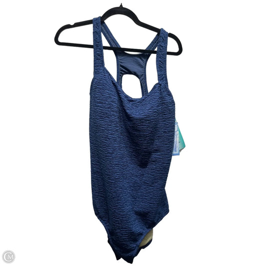 Swimsuit By penbrooke In Navy, Size: 3x