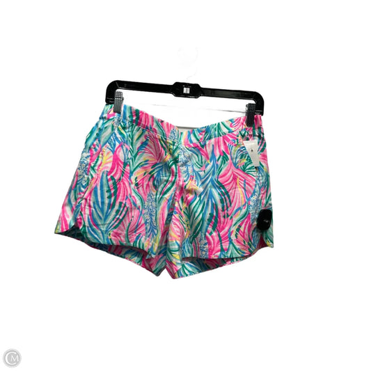 Shorts Designer By Lilly Pulitzer In Blue & Pink, Size: S