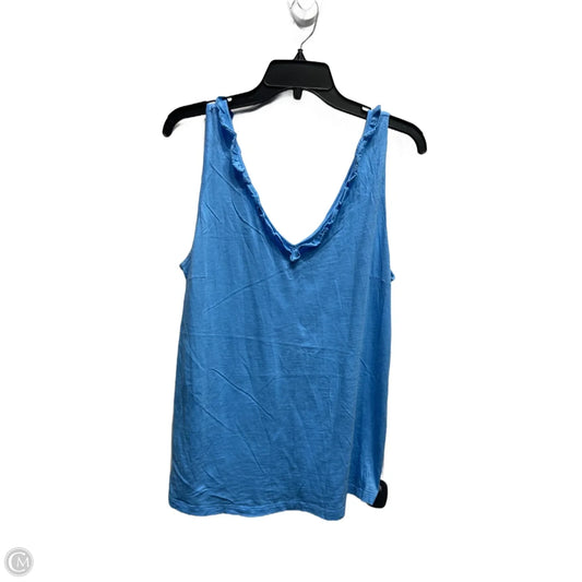 Top Sleeveless Designer By Lilly Pulitzer In Blue, Size: L