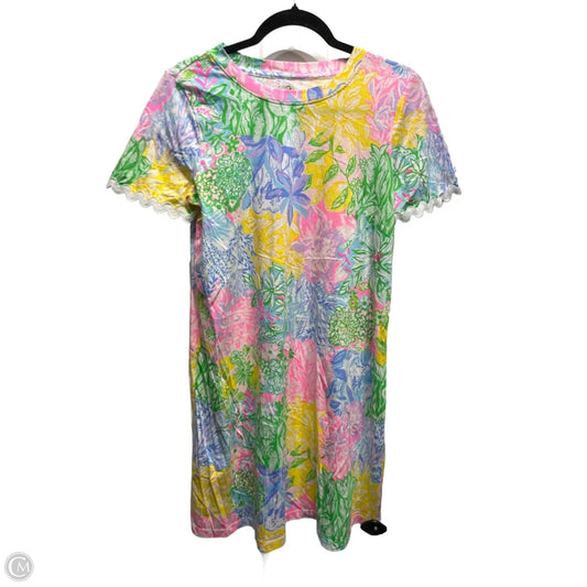 Dress Designer By Lilly Pulitzer In Pink & Yellow, Size: Xs