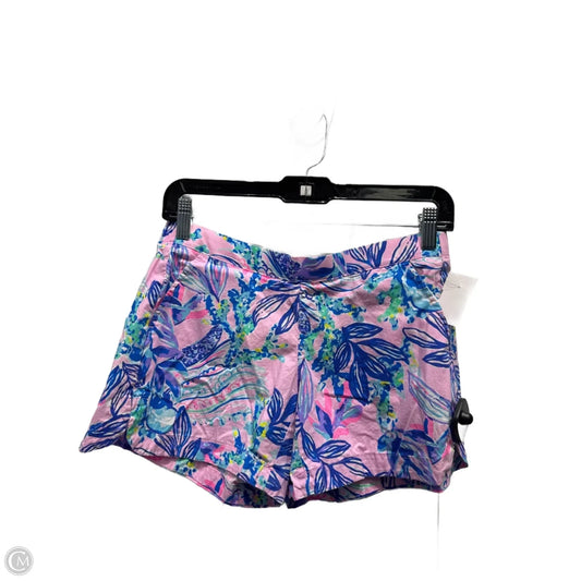 Shorts Designer By Lilly Pulitzer In Blue & Pink, Size: Xs