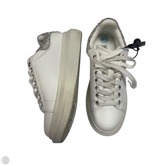 Shoes Sneakers By Steve Madden In White, Size: 8.5