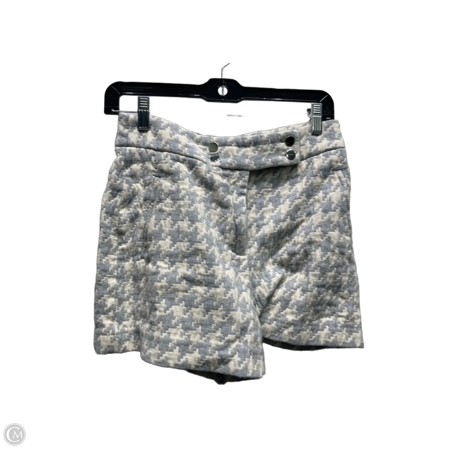 Shorts By Zara Basic In Grey, Size: M