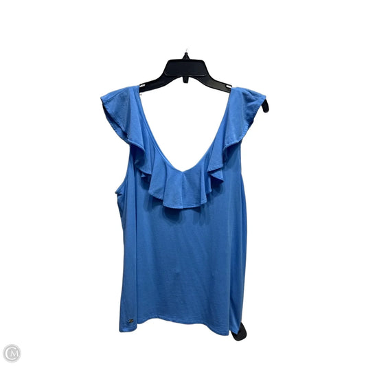 Top Sleeveless Designer By Lilly Pulitzer In Blue, Size: L