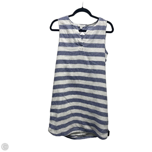 Dress Casual Short By Beachlunchlounge In Blue & White, Size: S