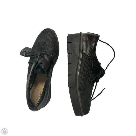 Shoes Flats By Clarks In Black, Size: 9