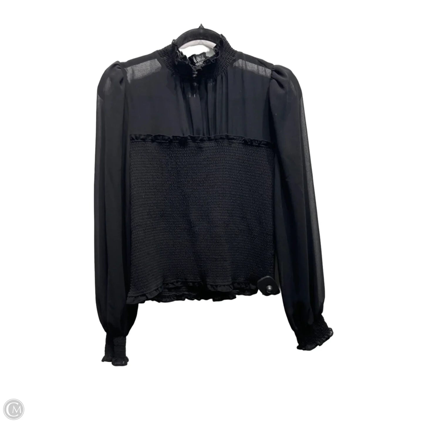 Top Long Sleeve By 1.state In Black, Size: L