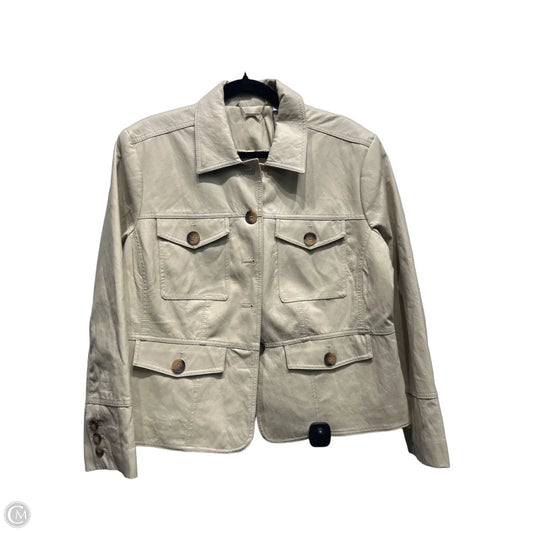Jacket Other By Chicos In Tan, Size: 14