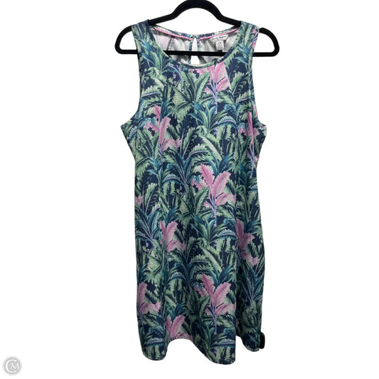 Dress Casual Short By Tommy Bahama In Blue & Purple, Size: L