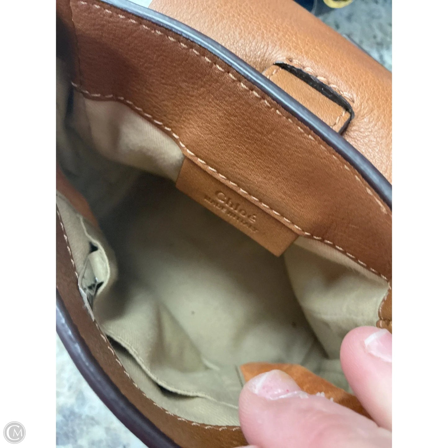 Backpack Luxury Designer By Chloe, Size: Small
