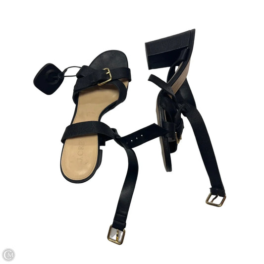 Sandals Heels Block By J. Crew In Black, Size: 7