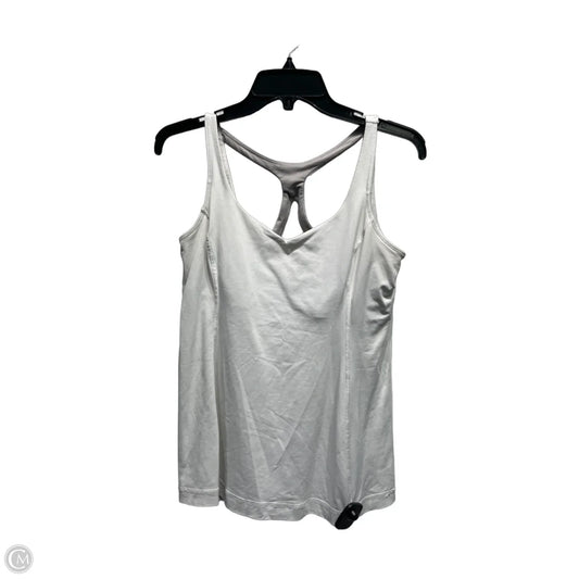 Athletic Tank Top By Lululemon In White, Size: M