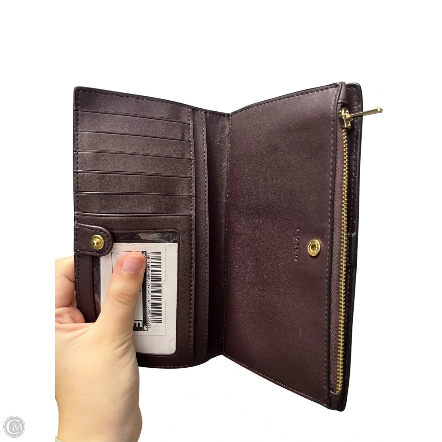 Wallet Designer By Coach, Size: Medium