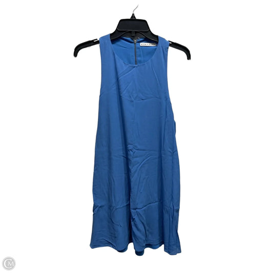 Dress Designer By Alice + Olivia In Blue, Size: Xs