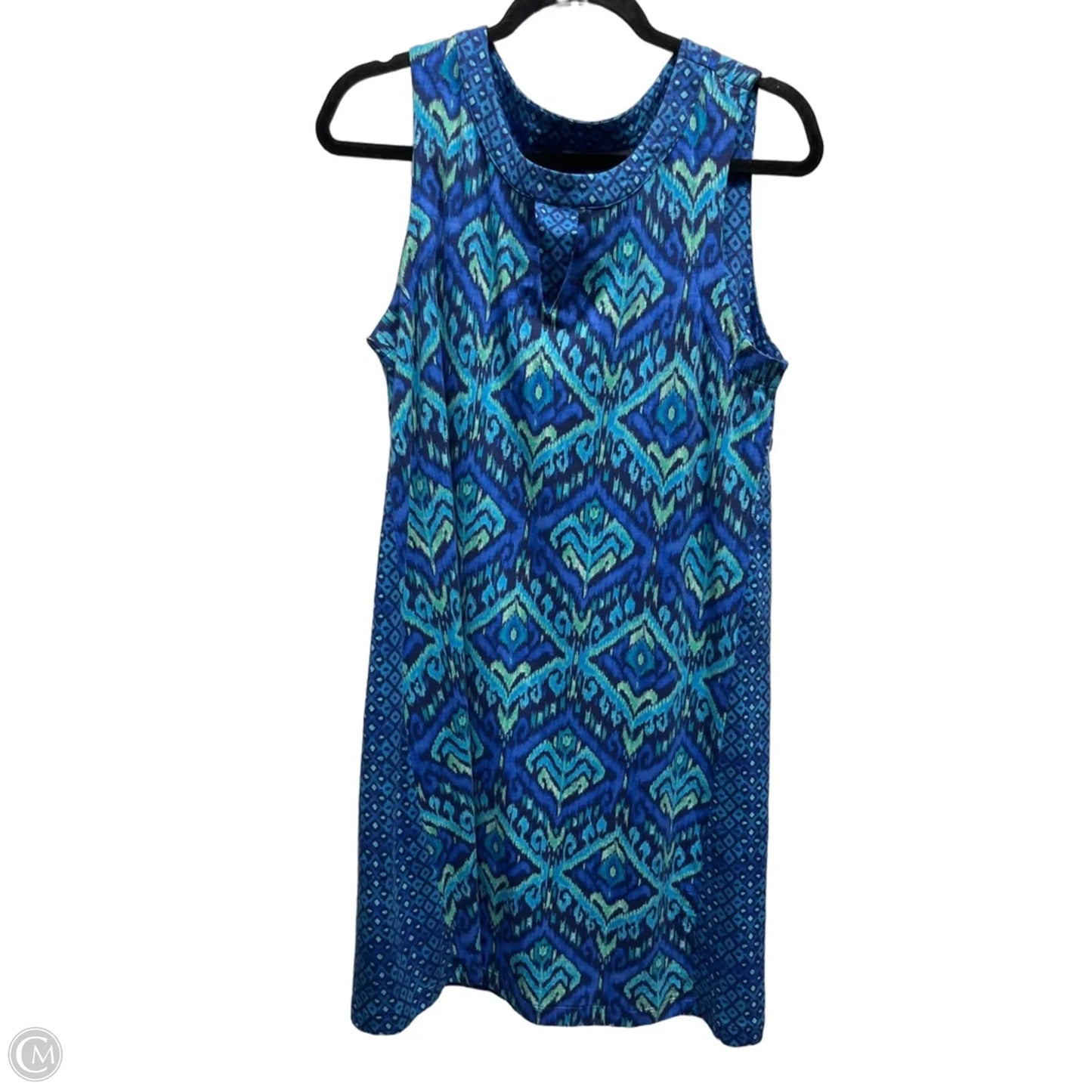Dress Casual Short By Tommy Bahama In Blue & Green, Size: M