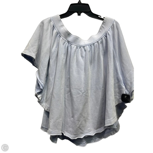 Top Short Sleeve By Free People In Blue, Size: M
