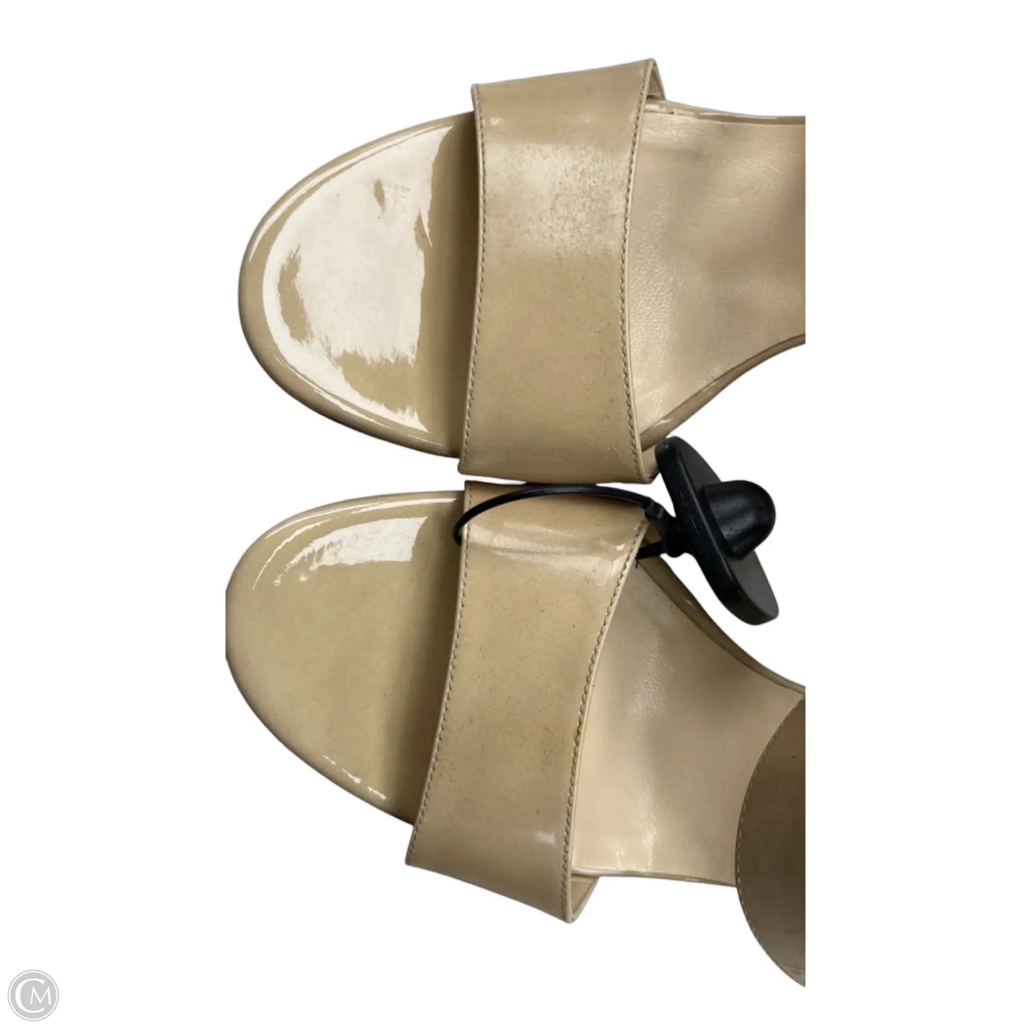 Sandals Luxury Designer By Jimmy Choo In Tan, Size: 10