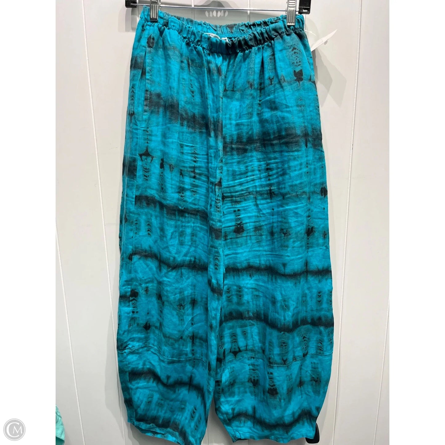 Pants Linen By Bryn Walker In Teal, Size: S