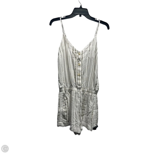 Romper By Splendid In Tan & White, Size: S
