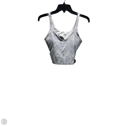 Athletic Bra By Lululemon In Grey, Size: S
