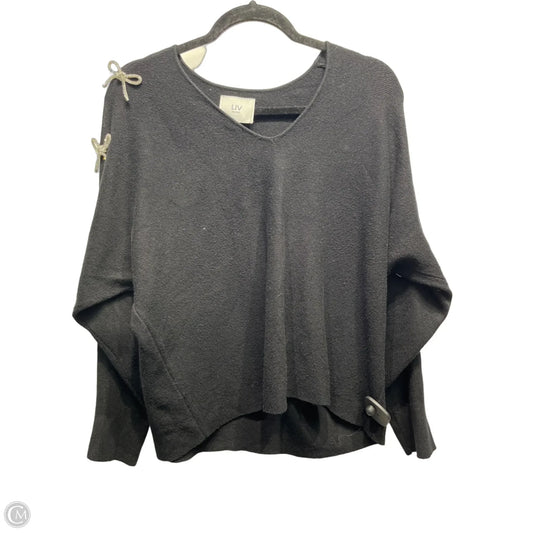 Sweater By Liv Los Angeles In Black, Size: L