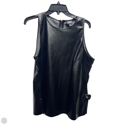 Top Sleeveless By Inc In Black, Size: Xl