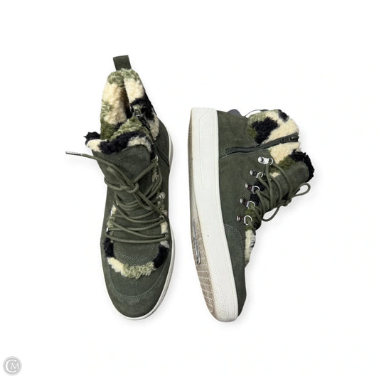 Shoes Sneakers By Steve Madden In Green, Size: 10