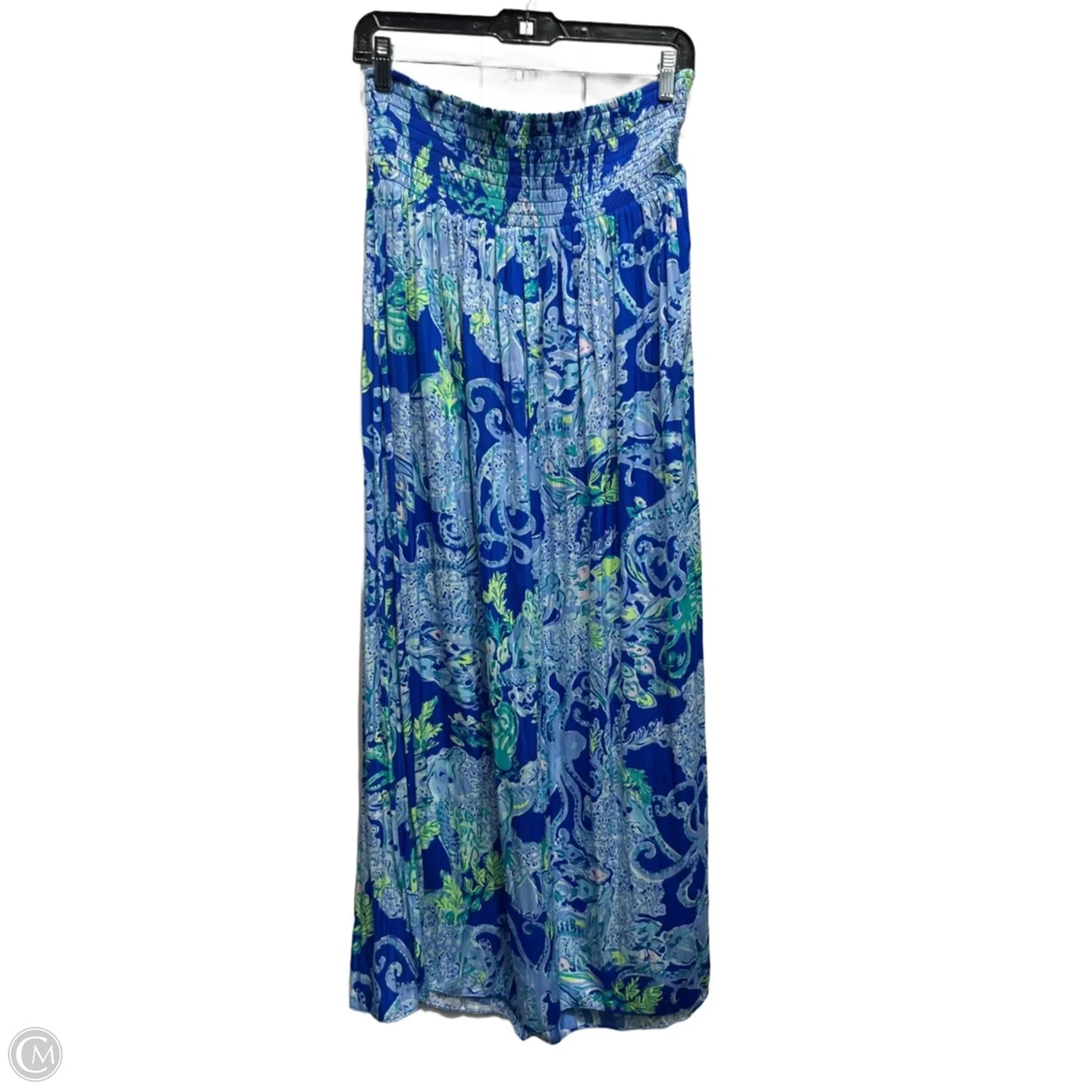 Skirt Designer By Lilly Pulitzer In Blue & Green, Size: L