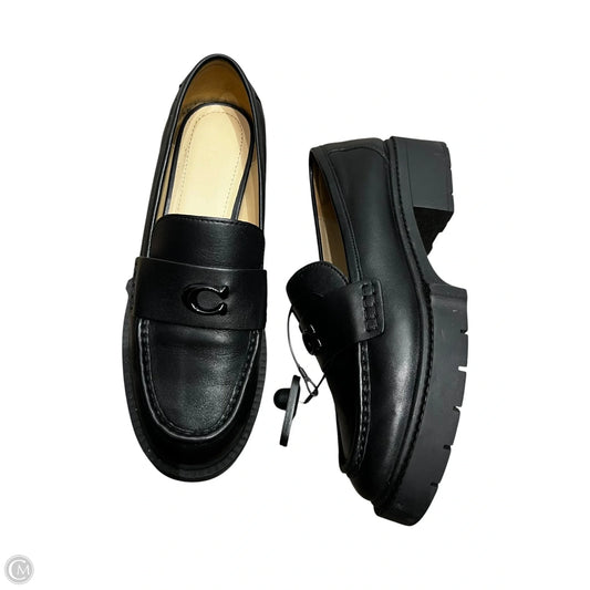 Shoes Designer By Coach In Black, Size: 8.5