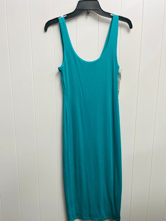 Dress Casual Midi By Bar Iii In Teal, Size: Xxs