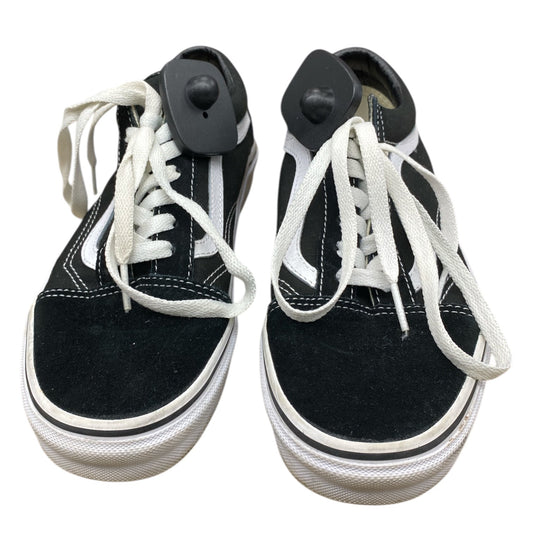 Shoes Sneakers By Vans In Black & White, Size:7.5