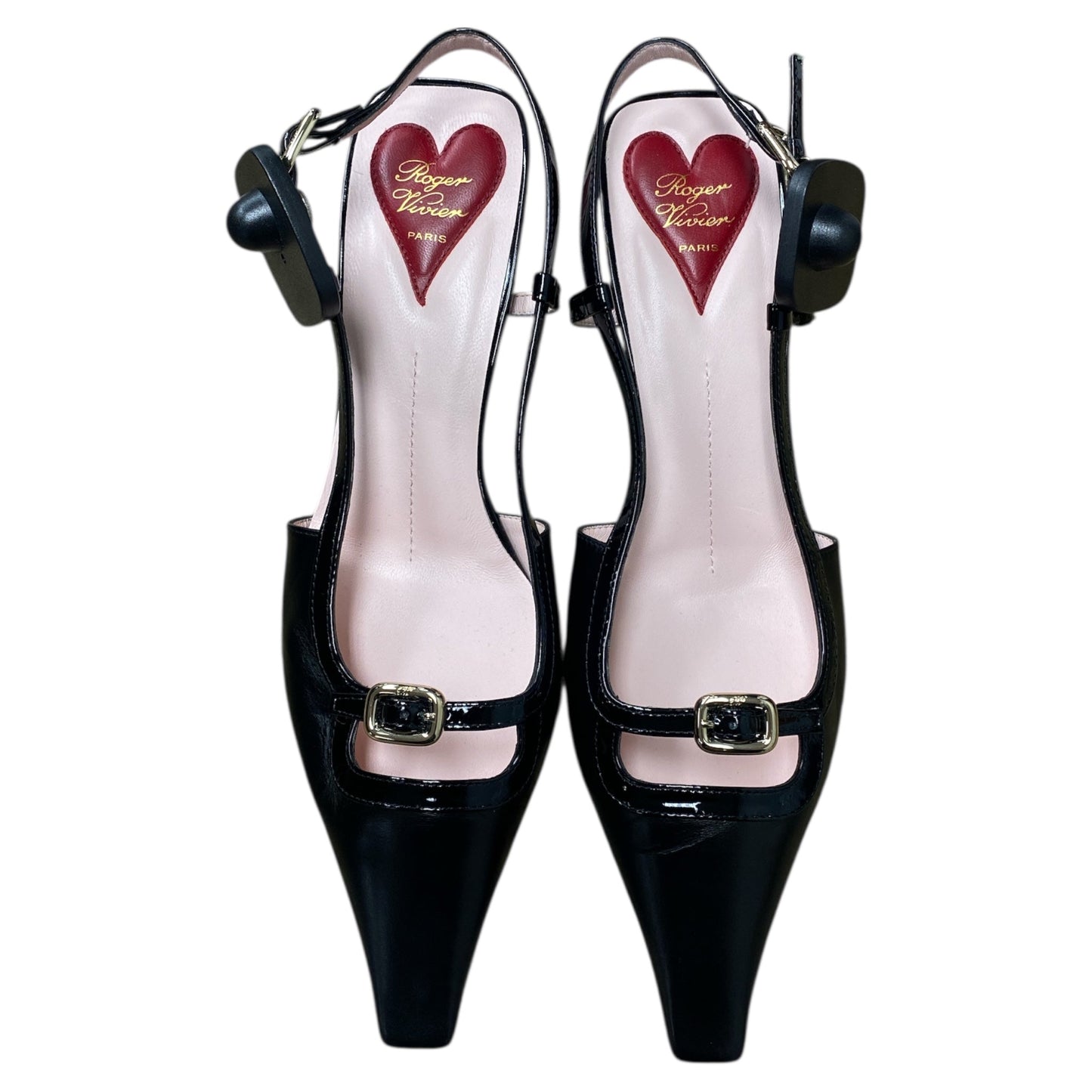 Shoes Designer By Roger Vivier In Black, Size:9