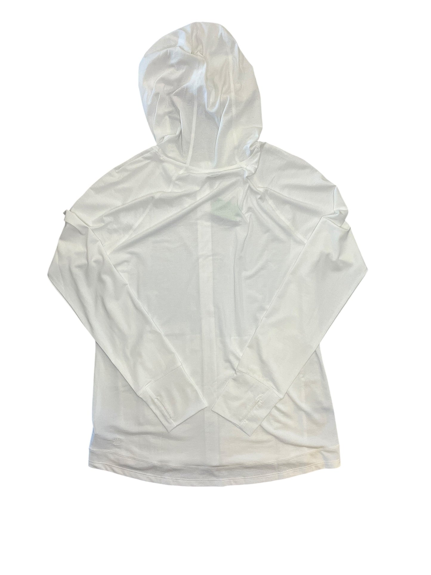 Athletic Jacket By Athleta In White, Size:M