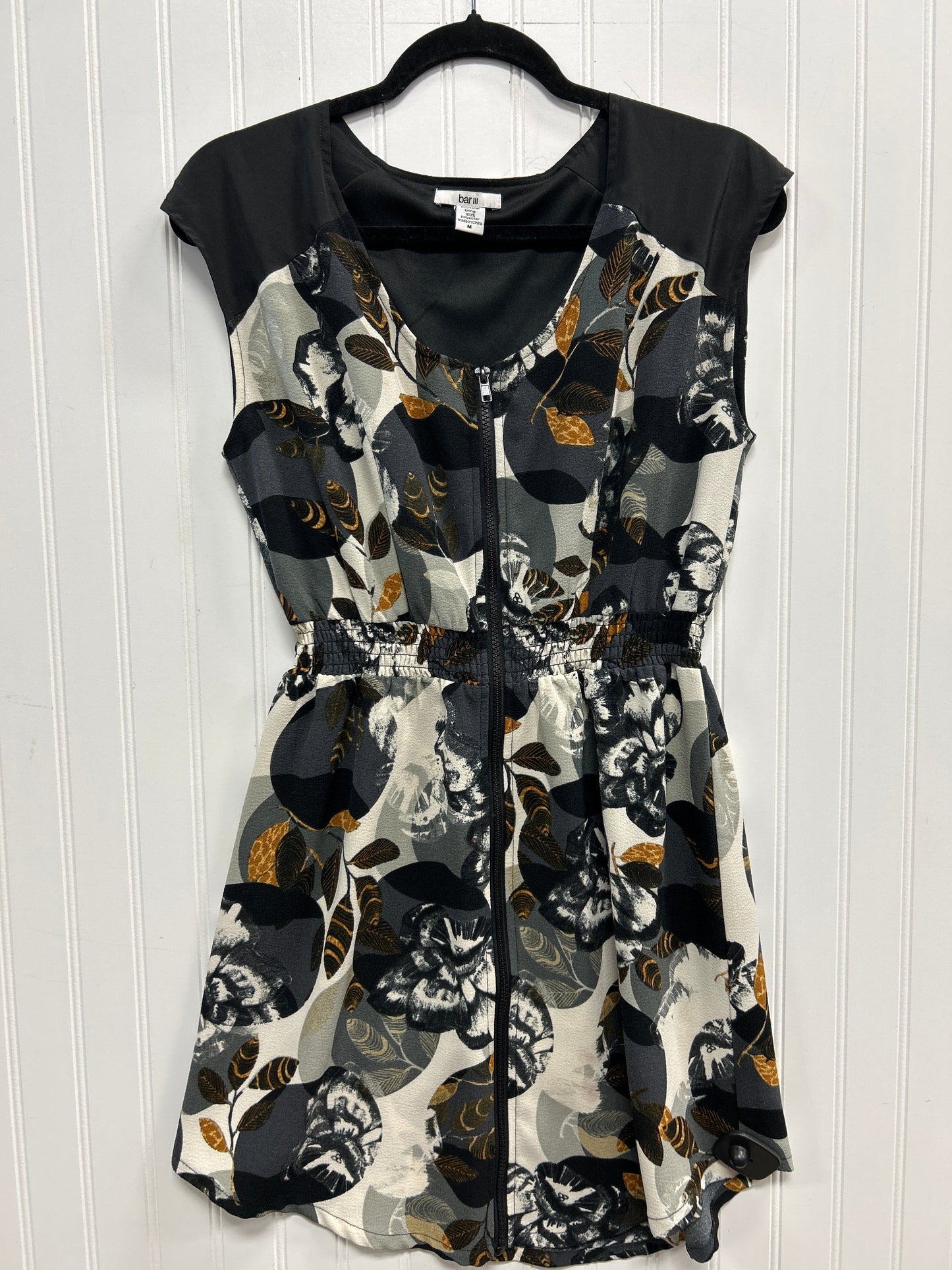 Dress Casual Midi By Bar Iii In Black, Size:M