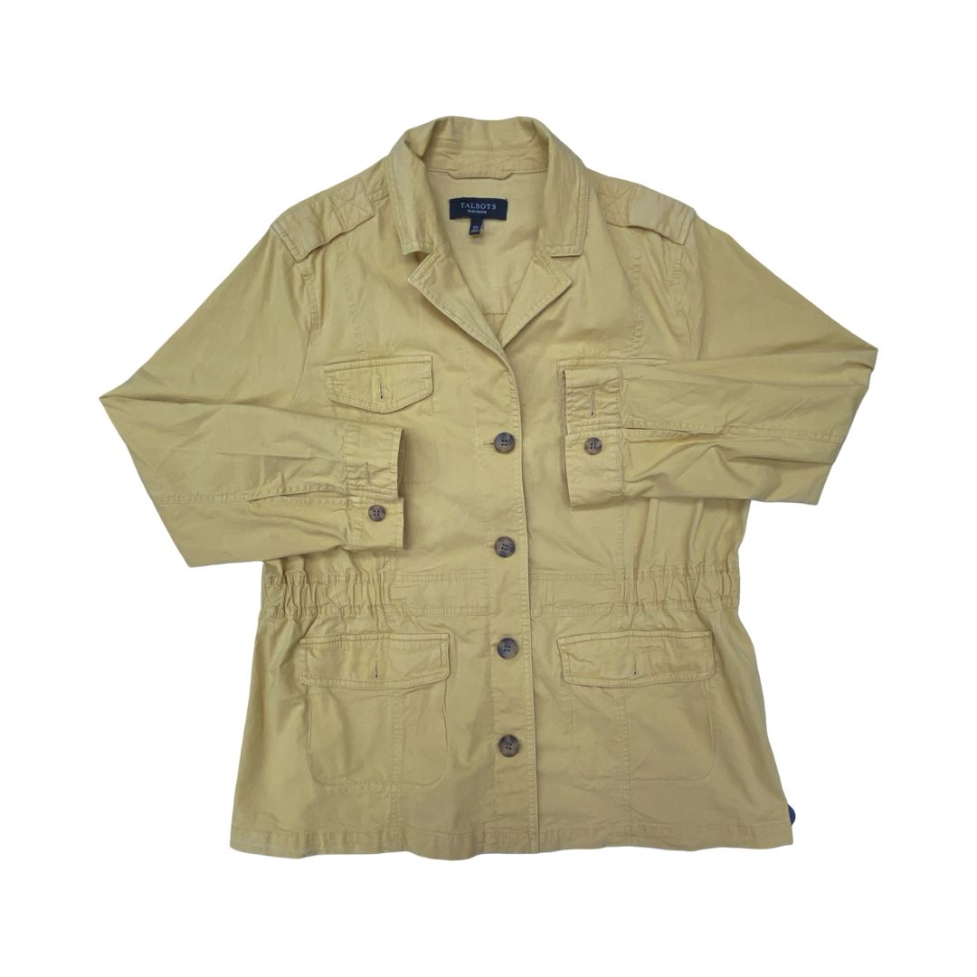 Jacket Other By Talbots In Yellow, Size:1X