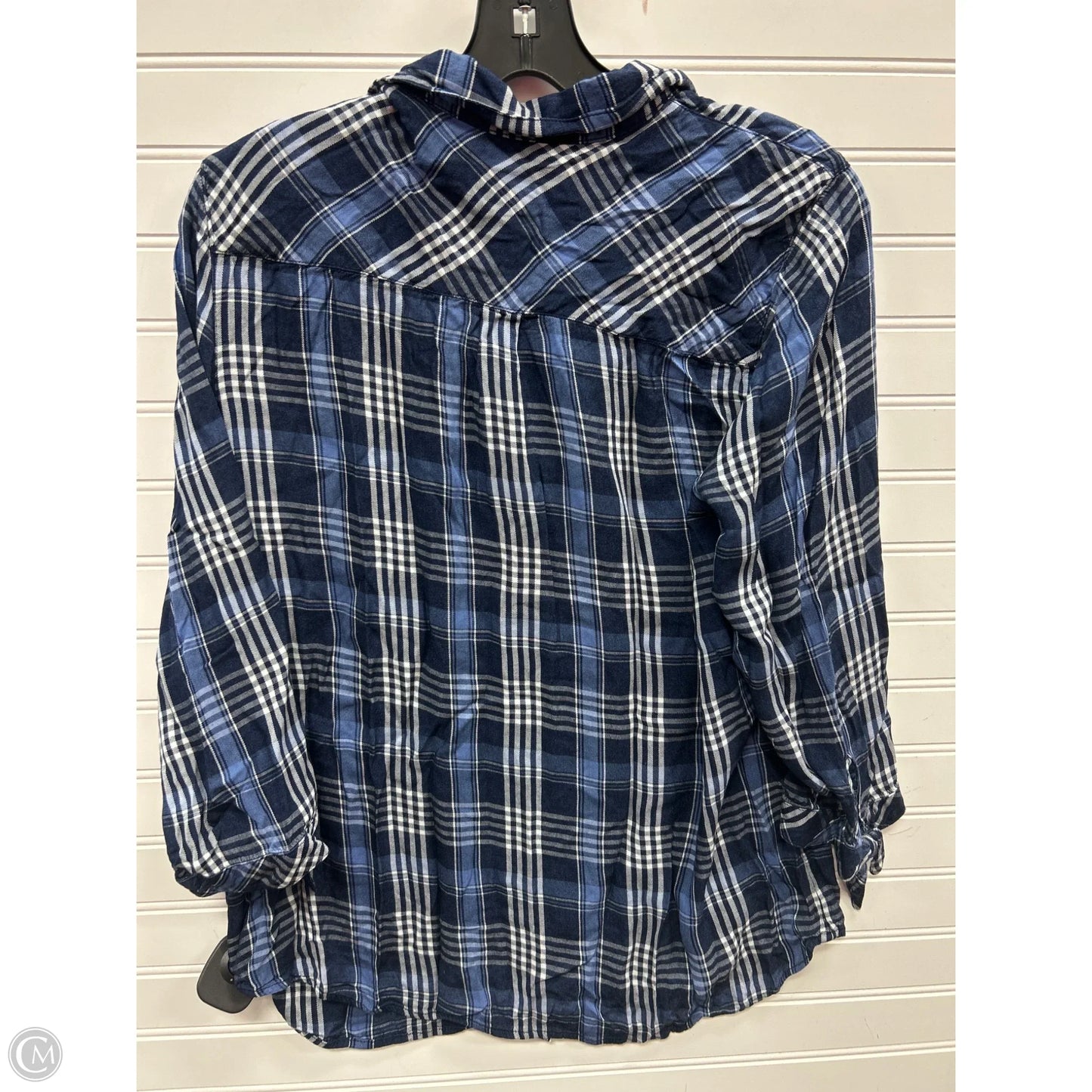 Top Long Sleeve By J. Jill In Navy, Size: S
