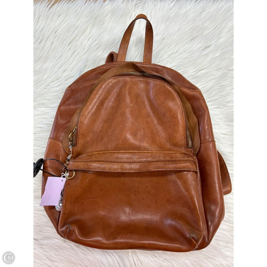 Backpack Leather By Madewell, Size: Large
