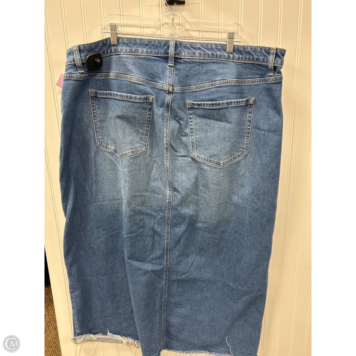 Skirt Maxi By Lane Bryant In Blue Denim, Size: 3x