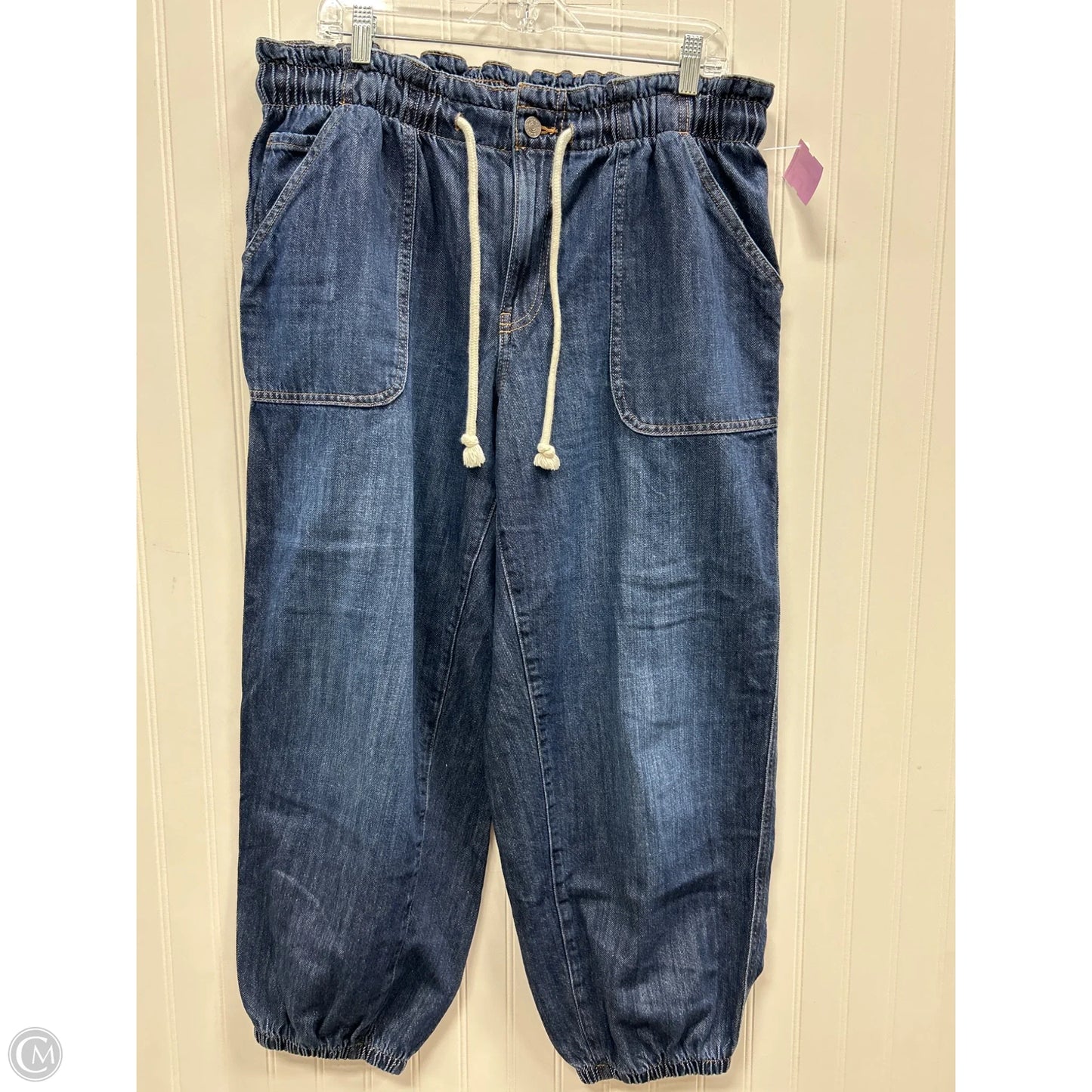 Jeans Straight By Maurices In Blue Denim, Size: 16