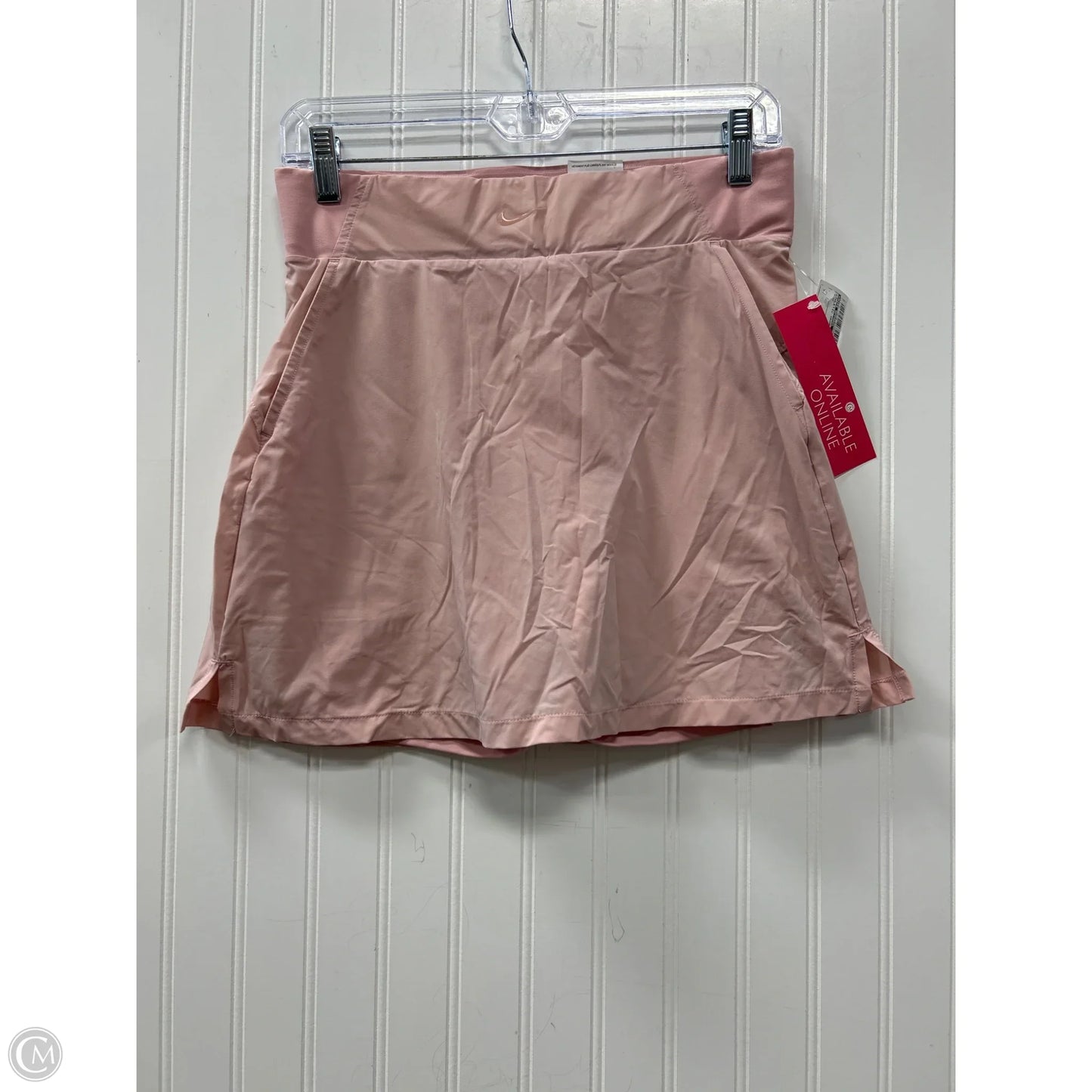 Athletic Skort By Nike Apparel In Pink, Size: M
