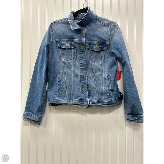 Jacket Denim By Universal Thread In Blue Denim, Size: M