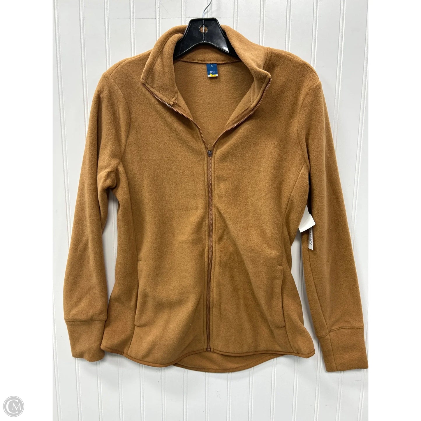 Jacket Fleece By Old Navy In Brown, Size: S
