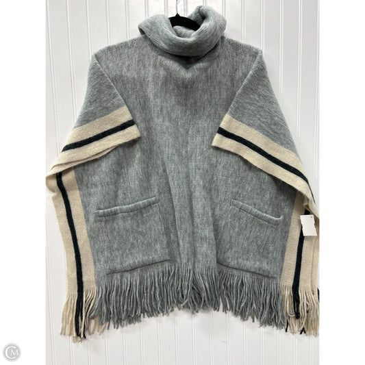 Shawl By Steve Madden In Grey, Size: Osfm