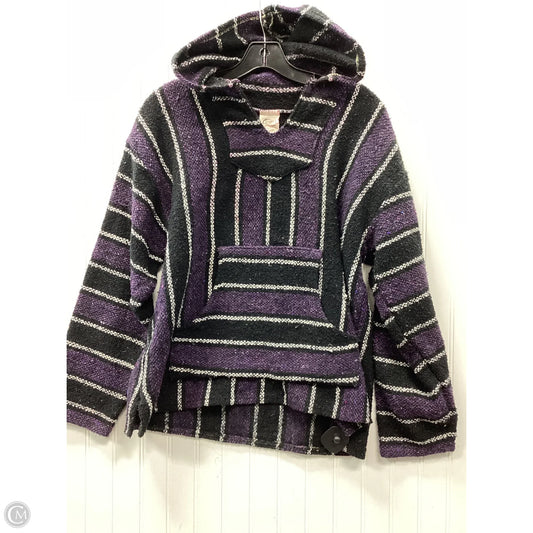 Sweatshirt Hoodie By Cmc In Purple, Size: M