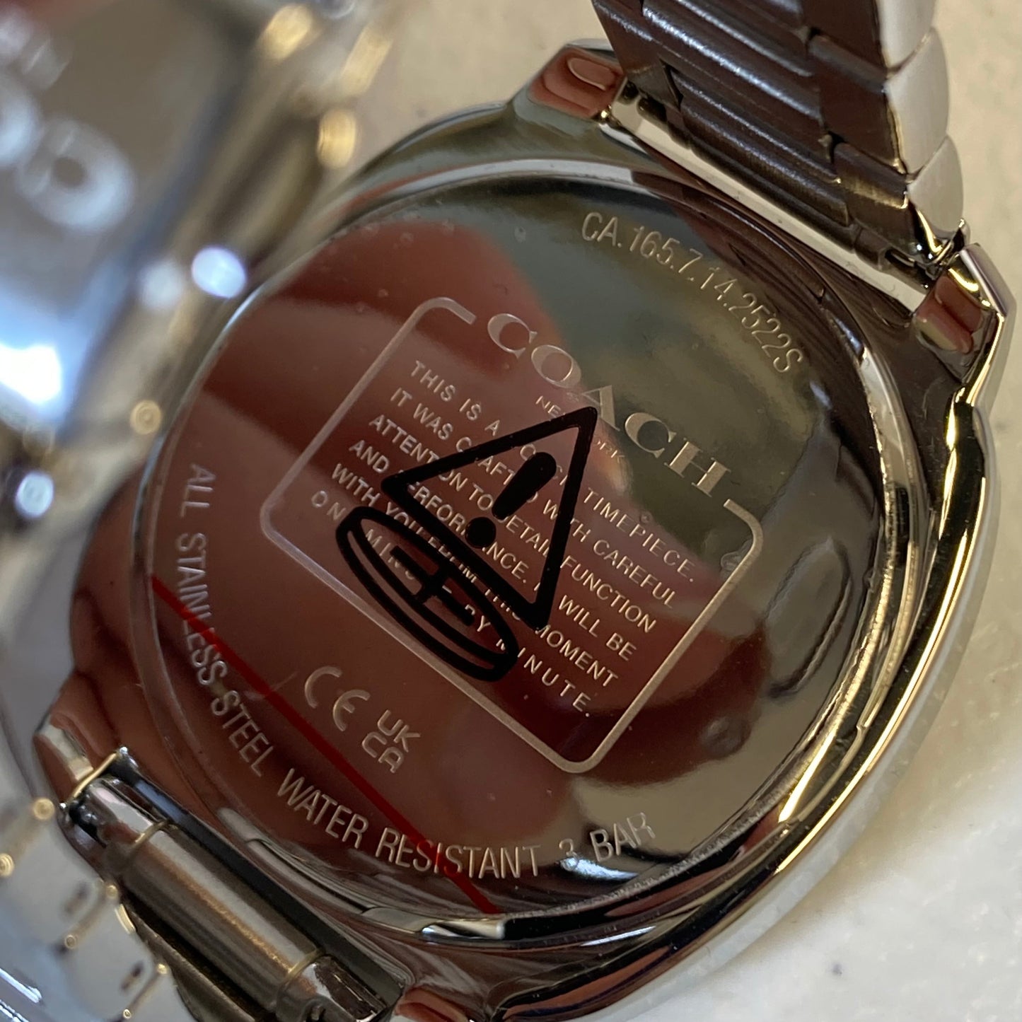 Watch Designer By Coach In Silver
