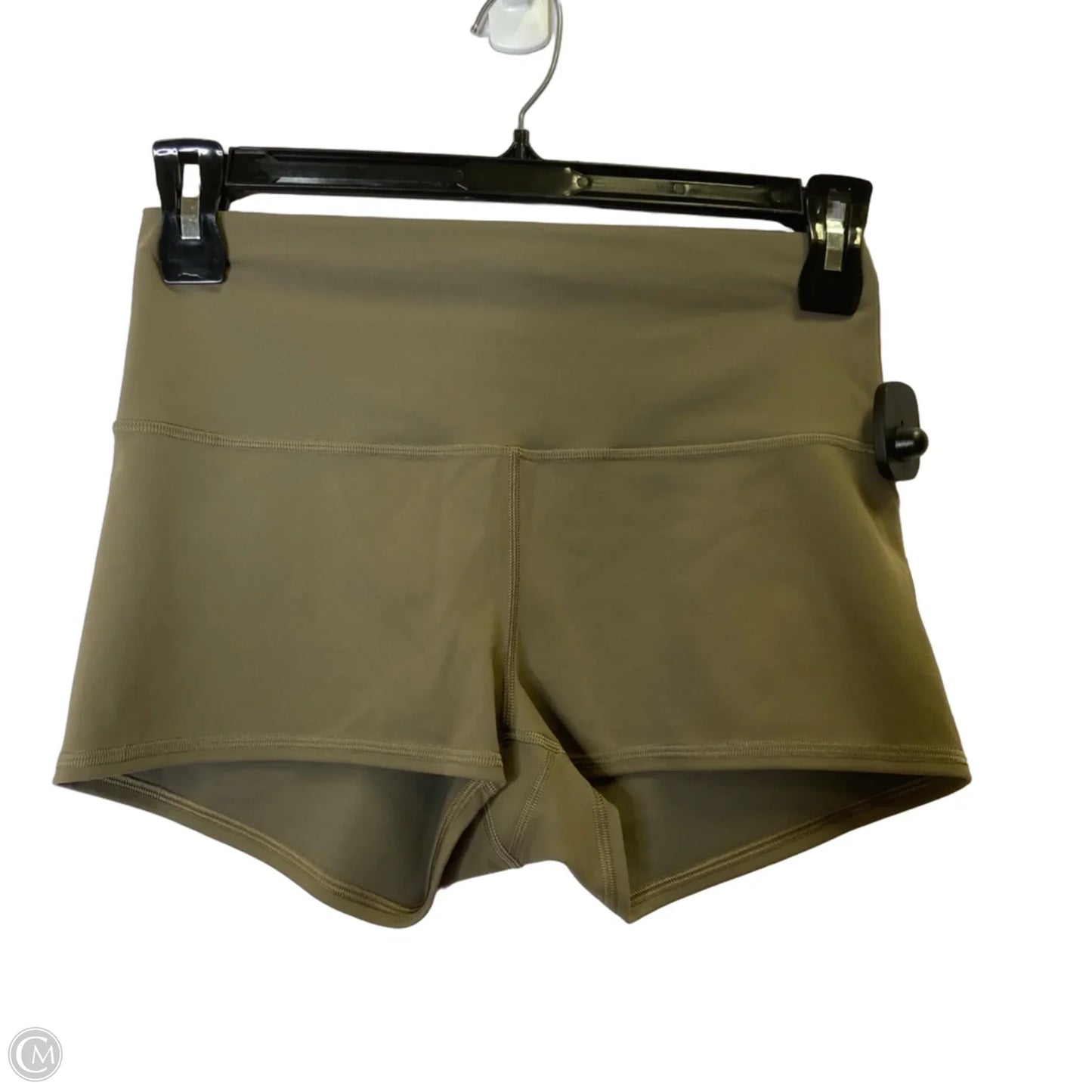 Athletic Shorts By Lululemon In Tan, Size: 10