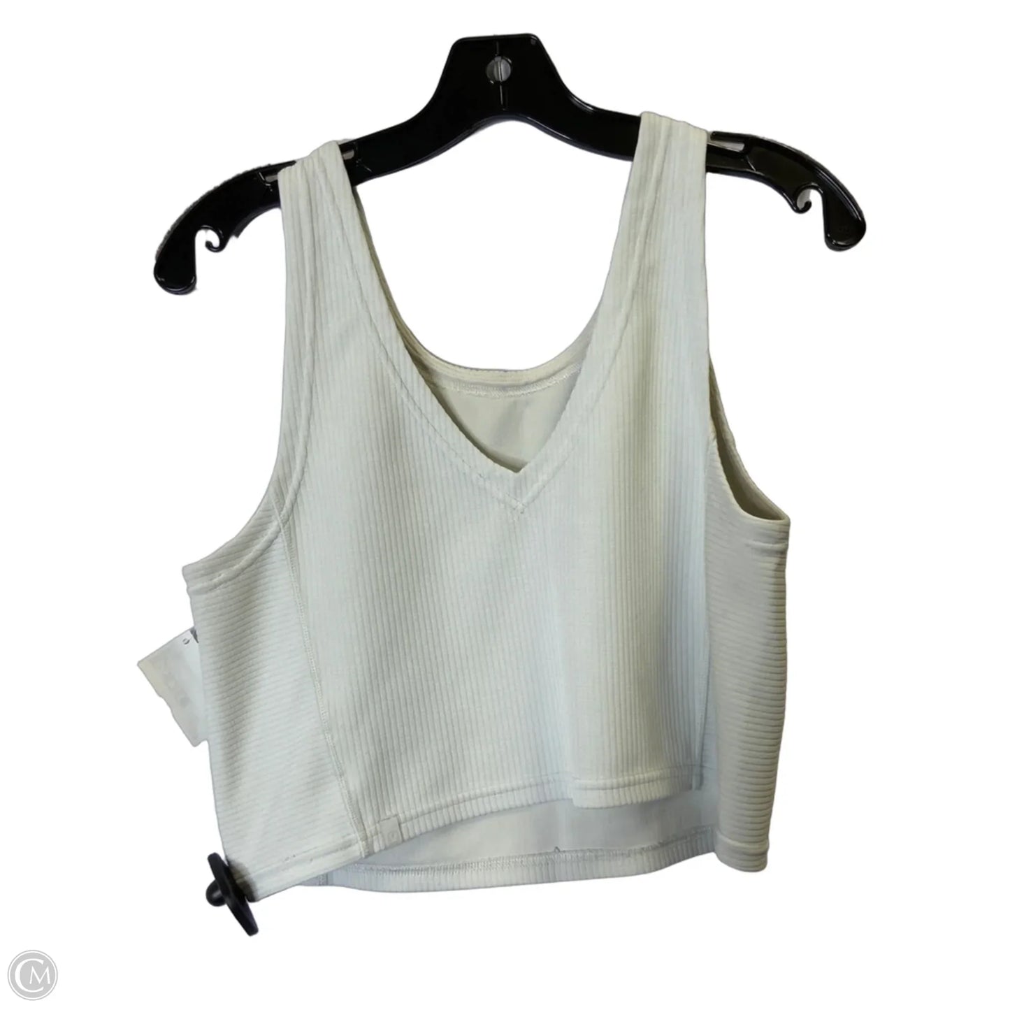 Athletic Tank Top By Lululemon In White, Size: 10