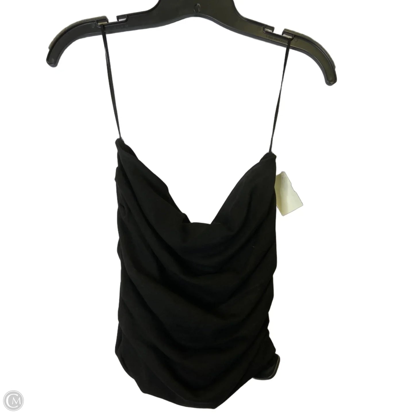 Top Sleeveless By Zara In Black, Size: M