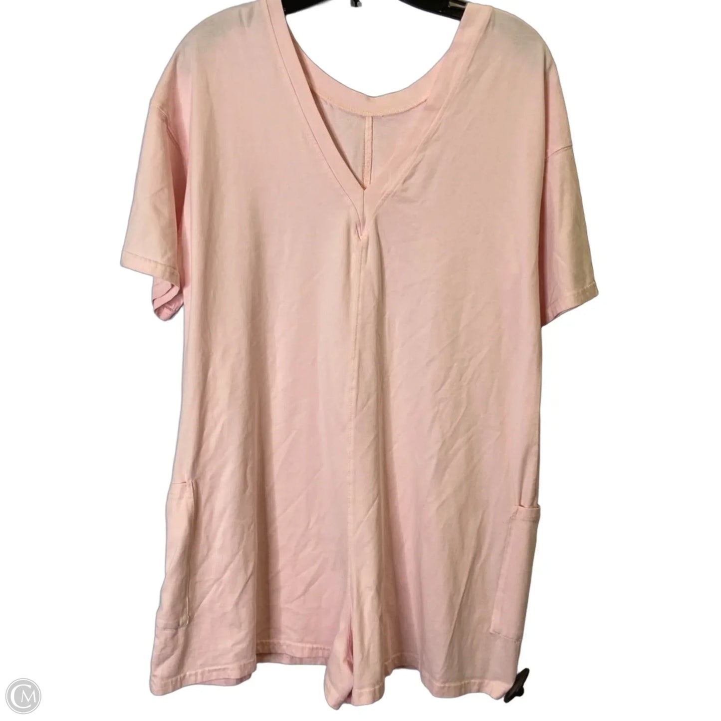 Romper By Clothes Mentor In Pink, Size: S